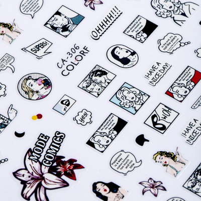 Слайдер дизайн CA306 Комикс