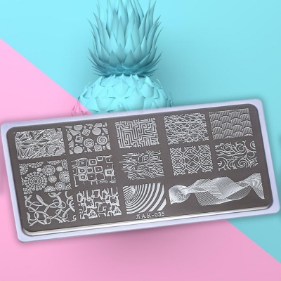 Пластина для стемпинга lakshery #035