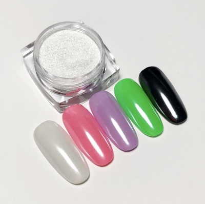 Втирка Nail Best "Белый жемчуг" 1 г