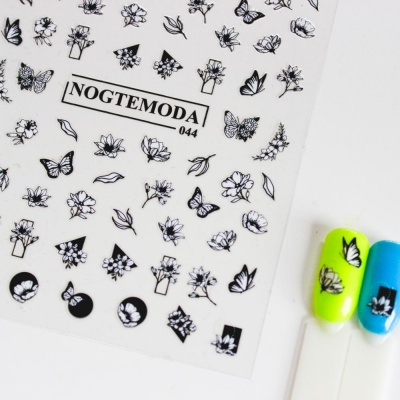 Наклейки для ногтей NOGTEMODA 044